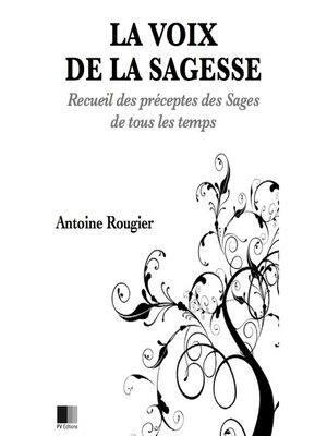 cover image of La voix de la Sagesse